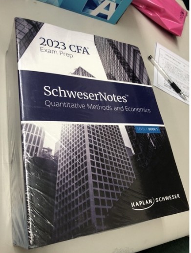 商品圖片 2023 CFA L1 SCHWESER Study Notes