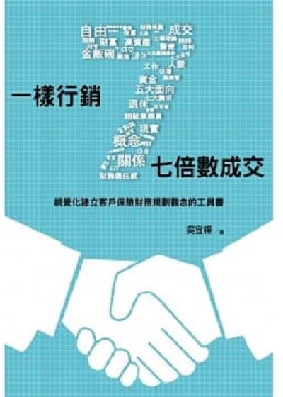 商品圖片 一樣行銷 七倍數成交：視覺化建立客戶保險財務規劃觀念的工具書